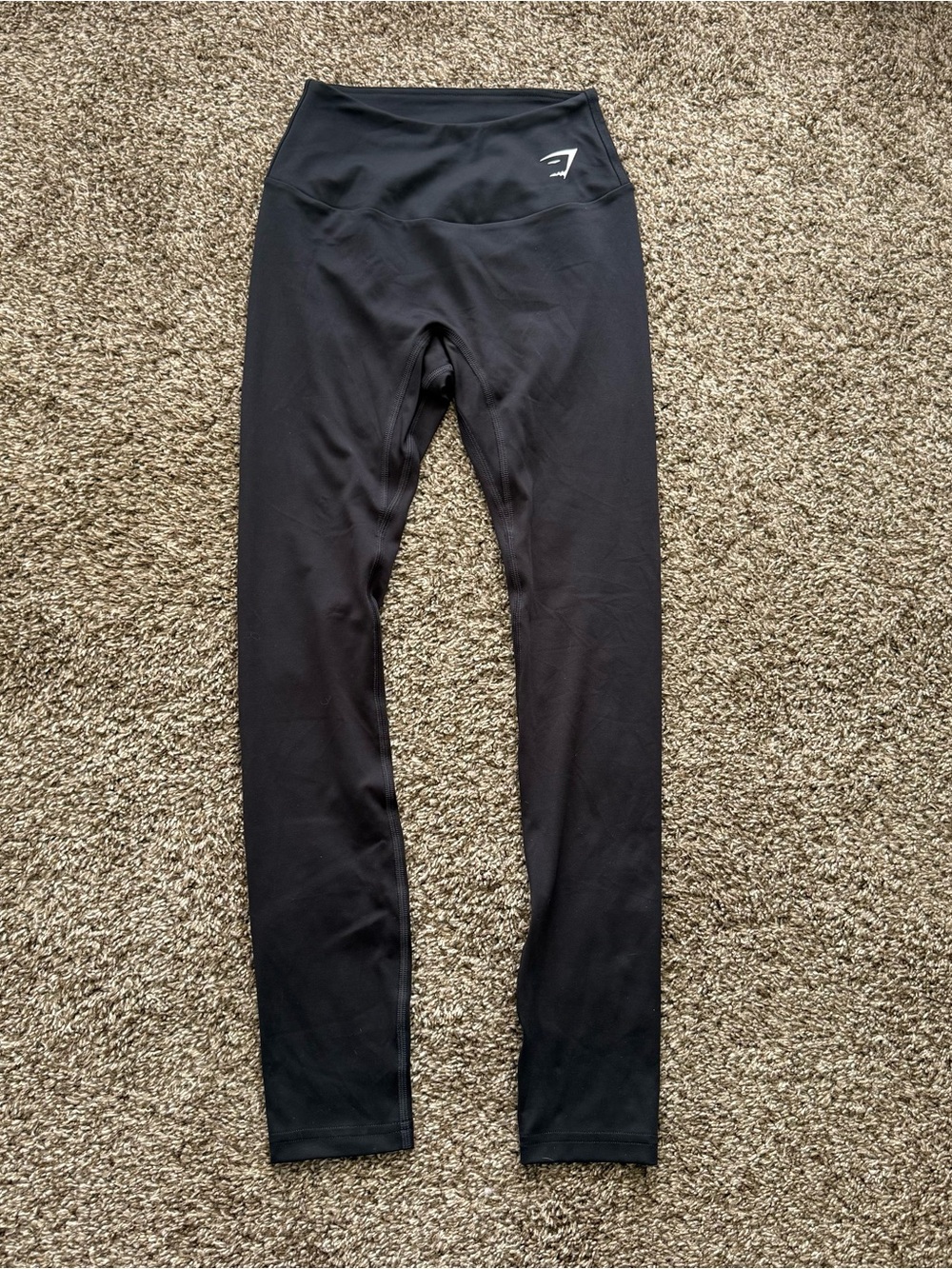 Gymshark Black High-Waist Performance Leggings - Size Small